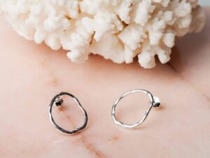 Oorbellen Earring Olive 925 sterling zilver Laura Design